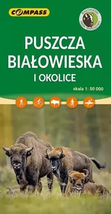 Mapa - Puszcza Białowieska 1:50 000 - Atlasy i mapy - miniaturka - grafika 1