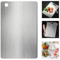 Deski do krojenia - Deska do Krojenia ze Stali Nierdzewnej DESKA DO KROJENIA METALOWA 30 CM - miniaturka - grafika 1
