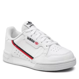 Buty dla dziewczynek - Adidas Buty Continental 80 C G28215 Ftwwht/Scarle/Conavy - grafika 1