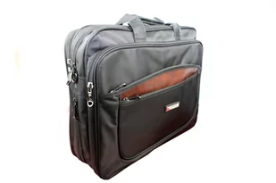 Torba Na Laptopa 18" Na Dokumenty Do Pracy Solidna SACKAR 768 CZARNY - Torby męskie - miniaturka - grafika 1