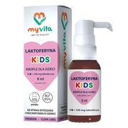 Przeziębienie i grypa - MyVita Laktoferyna Kids 8 ml - miniaturka - grafika 1