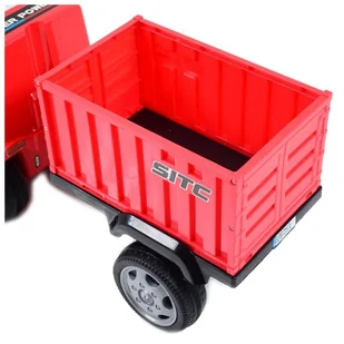 Jeździk, Ciężarówka Na Akumulator Gts-6688-e Z Przyczepą I Dźwiękami - Pojazdy elektryczne dla dzieci Jeździk, Ciężarówka Na Akumulator Gts-6688-e Z Przyczepą I Dźwiękami - Pojazdy elektryczne dla dzieci - miniaturka - grafika 12