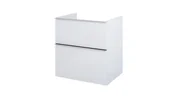 Szafki łazienkowe - Elita 167089 Look Komoda 60 2S biały połysk 167089 - miniaturka - grafika 1