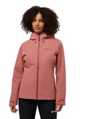Kurtki i kamizelki sportowe damskie - Jack Wolfskin Kurtka funkcyjna "Wisper" w kolorze jasnoróżowym - miniaturka - grafika 1