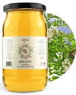 Miód - Miód Akacjowy 1050g Naturalny Polski - miniaturka - grafika 1