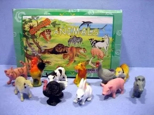 HIPO -ZWIERZETA GUM DOMOWE Z GROSZ 7CM A041P - Figurki dla dzieci - miniaturka - grafika 1