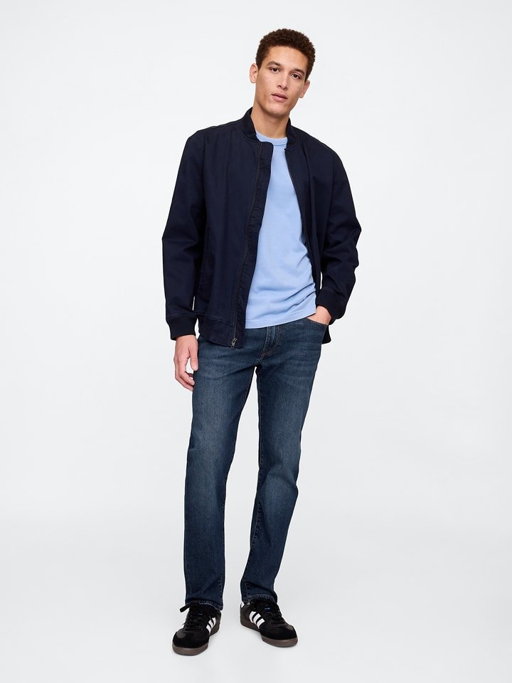 GAP Dżinsy - Regular fit - w kolorze granatowym