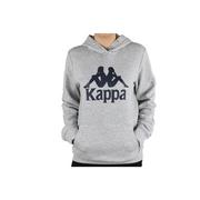 Odzież sportowa dziecięca - Kappa Taino Kids Hoodie, chłopięca bluza, szara - miniaturka - grafika 1