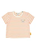 Kaftaniki dla niemowląt - Steiff Koszulka w kolorze kremowo-pomarańczowym - miniaturka - grafika 1