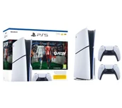 Konsole Playstation - Sony PlayStation 5 Slim E Chassis PS5 1TB z napędem EA SPORTS FC 26 Bundle + Dodatkowy Pad - miniaturka - grafika 1