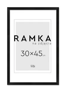 Ramka na zdjęcia 30x45 cm Czarna - Ramki na zdjęcia - miniaturka - grafika 1