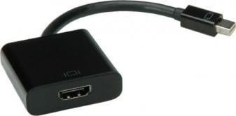 Value Adapter AV DisplayPort Mini - HDMI czarny
