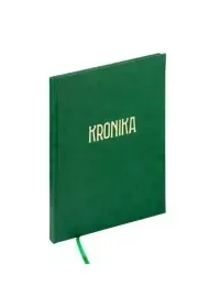 Kronika A4 120 kartek zielona GRAND - Notesy i bloczki - miniaturka - grafika 1