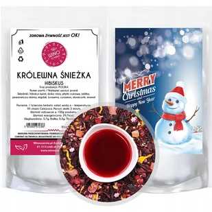 KRÓLEWNA ŚNIEŻKA Herbata Owocowa Świąteczna 50g Herbata Hibiskus - Herbata - miniaturka - grafika 1