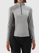 Pozostała odzież narciarska - Bielizna termiczna polarowa (góra) damska 4F 4FWAW24UFLEF049-27S Szary XS - miniaturka - grafika 1