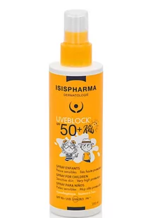 Isispharma Uveblock SPF50+ - Spray dla dzieci bardzo wysoka ochrona  200ml - Balsamy i kremy do opalania - miniaturka - grafika 1