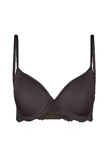 Skiny Damski miękki biustonosz wyjmowane wkładki Bamboo Lace, Truffle Grey - Biustonosze - miniaturka - grafika 1