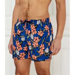 BOSS BLACK Szorty kąpielowe Piranha Regular Fit - Kąpielówki męskie - miniaturka - grafika 1