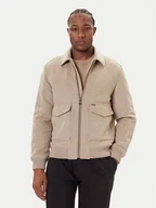 Kurtki męskie - Guess Kurtka przejściowa M5BL2K W0682 Beżowy Regular Fit - miniaturka - grafika 1