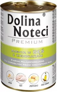 Dolina Noteci Premium Gęś z ziemniakami 24x400g 23307-uniw - Mokra karma dla psów - miniaturka - grafika 1