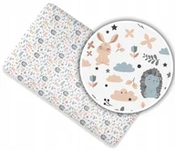 Prześcieradła dla dzieci - PRZEŚCIERADŁO BAWEŁNIANE DO DOSTAWKI 90x50 WZORY! - miniaturka - grafika 1