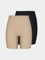 Majtki damskie - Pieces Bielizna dolna z nogawkami Namee 17141162 Czarny - miniaturka - grafika 1