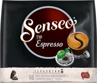 Senseo Espresso - saszetki 16szt. Douwe Egberts - Kawa w kapsułkach i saszetkach - miniaturka - grafika 1