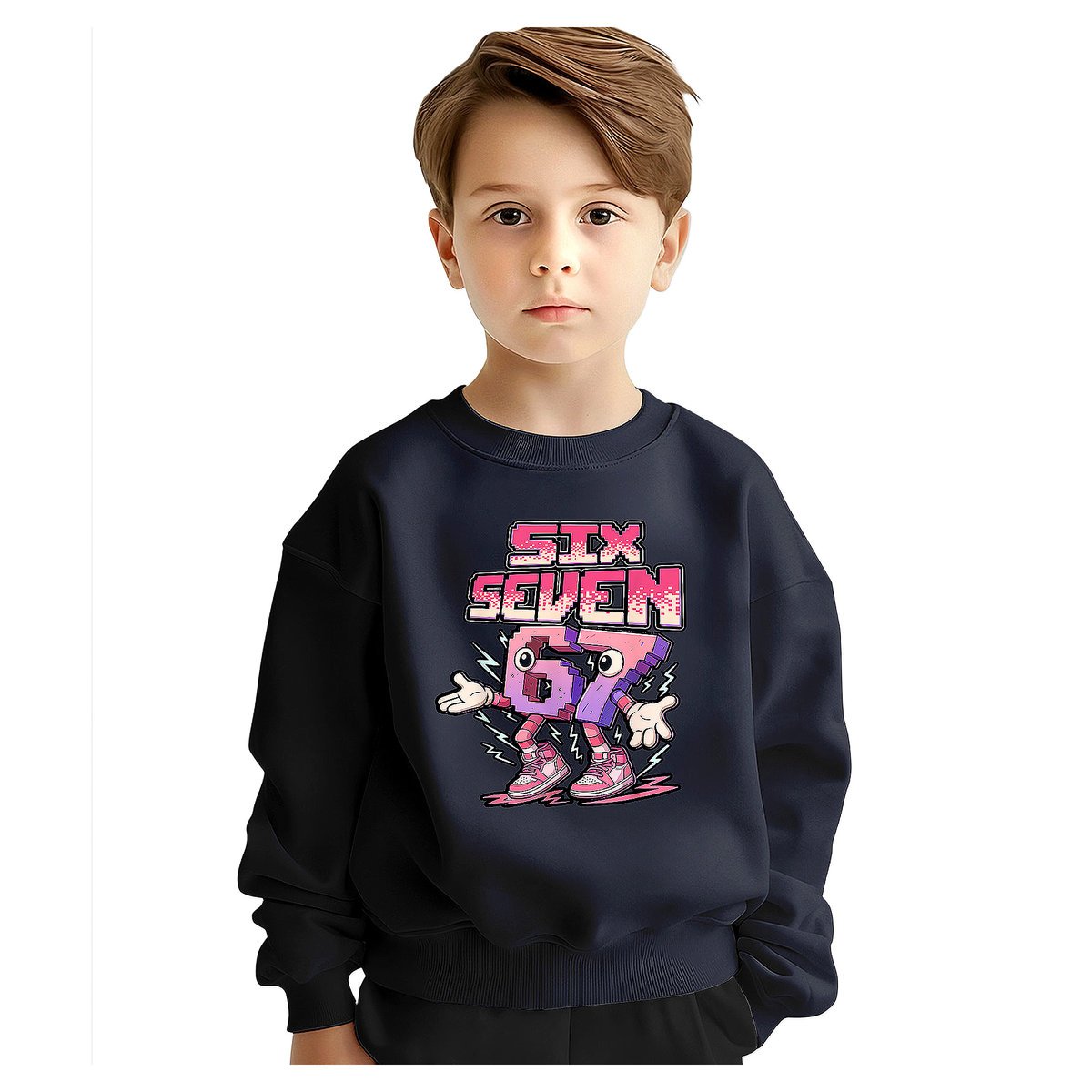 BLUZA DZIECIĘCA 67 SIX SEVEN VIRAL 146-152 DLA CHŁOPCA DZIEWCZYNKI