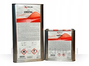 Lakier Bezbarwny Hs Cristal Utw. (7,5L) Exlak - Chemia warsztatowa - miniaturka - grafika 1