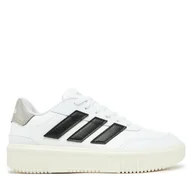 Sneakersy damskie - Sneakersy adidas Courtblock JI2202 Biały - miniaturka - grafika 1