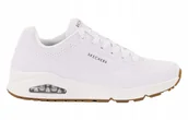 Buty sportowe męskie - Buty męskie Skechers Uno Stand On Air 52458-WHT 42,5 niskie - miniaturka - grafika 1