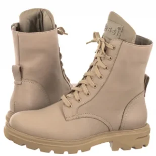 Botki Beżowe 21134_ (NE411-a) Nessi - Botki damskie - miniaturka - grafika 1