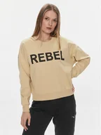 Bluzy damskie - ONLY Bluza Coco 15310260 Beżowy Regular Fit - miniaturka - grafika 1