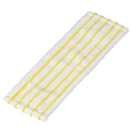 Miotły, szufle, mopy - B2B Partner Mop płaski - z mikrowłókna biało-żółty (5 szt.) 01-MM0BZ-0F400 - miniaturka - grafika 1