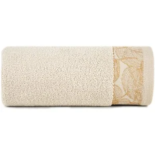 Ręcznik 70 x 140 Kąpielowy Bawełna Agis 02 Beż - Ręczniki - miniaturka - grafika 1
