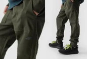 Spodnie damskie - 4F Spodnie Chłopięce Joggery Casual Dresy - miniaturka - grafika 1
