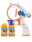 Bańki mydlane - PISTOLET do dużych baniek mydlanych+2 płyny - miniaturka - grafika 1