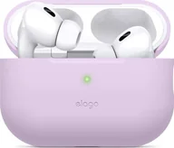 Akcesoria do słuchawek - Elago AirPods Pro 2 Silicone Case - etui do AirPods Pro 2 lawendowe - miniaturka - grafika 1