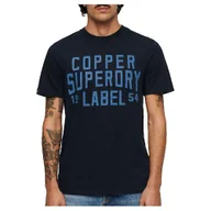 Koszulki męskie - Superdry Copper Label Workwear T-shirt - miniaturka - grafika 1