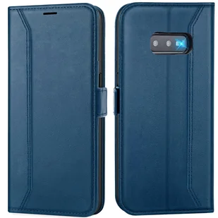 Etui na telefon komórkowy Samsung Galaxy S10e składane etui z klapką, niebieskie - Etui i futerały do telefonów - miniaturka - grafika 1