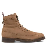 Botki męskie - Kozaki Sergio Bardi HOLMES-02 MB Beżowy - miniaturka - grafika 1