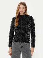 Kurtki damskie - Guess Kurtka puchowa W5RL00 WGV30 Czarny Regular Fit - miniaturka - grafika 1