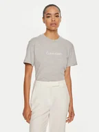 Koszulki i topy damskie - Calvin Klein T-Shirt Hero Logo K20K205448 Szary Regular Fit - miniaturka - grafika 1