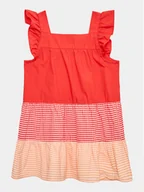 Sukienki i spódniczki dla dziewczynek - United Colors Of Benetton Sukienka codzienna 4EW7GV00U Czerwony Regular Fit - miniaturka - grafika 1