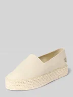 Espadryle damskie - Espadryle z podeszwą na platformie - miniaturka - grafika 1