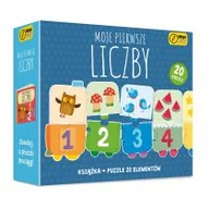 Puzzle - Puzzle 20 el. Moje pierwsze liczby + książka Wilga Play - miniaturka - grafika 1