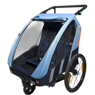 Przyczepka rowerowa BELLELLI Trailblazer BEL01BLZ001 Błękitny - Przyczepki rowerowe - miniaturka - grafika 1