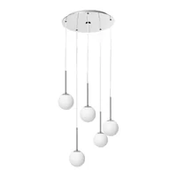 Lampy sufitowe - Kaspa lampa wisząca Lamia Plafon 5 5xE14 11037503 - miniaturka - grafika 1