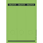 Etykiety do drukarek - Leitz Etykiety grzbietowe do zapisywania na komputerze, samoprzylepne, do standardowych i twardych kartonów, 75 sztuk, format podłużny i szeroki, 62 x 285 mm, papier, zielony, 16870055 - miniaturka - grafika 1