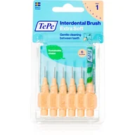 Szczoteczki międzyzębowe - TePe Extra Soft - miękkie szczoteczki międzyzębowe 0,45 mm, jasno pomarańczowe, 6 szt. - miniaturka - grafika 1